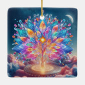 Kristallbaum Keramikornament (Rückseite)