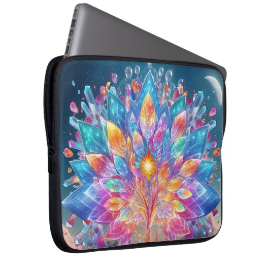 Kristallbaum Laptopschutzhülle (Vorne Rechts)