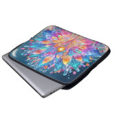 Kristallbaum Laptopschutzhülle (Vorne Knopf)