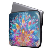 Kristallbaum Laptopschutzhülle (Vorderseite Links)