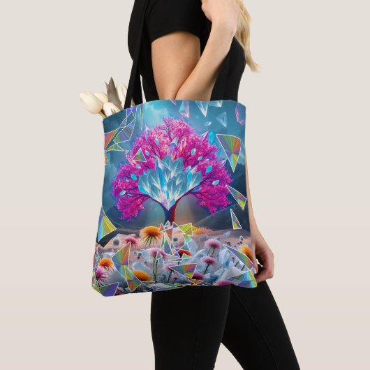 Kristallbaum Tasche (Von Nahem)