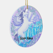 Kristallberg Pegasus Keramik Ornament (Rechts)