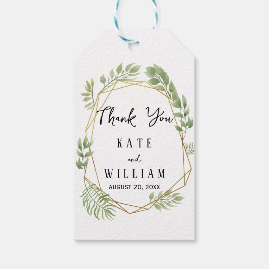 Kristallblätterblätterblätterblätterung dank Gesch Geschenkanhänger (Rückseite)