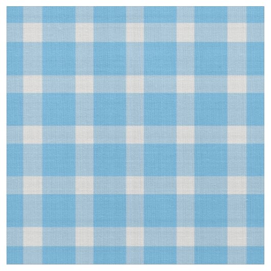 Kristallblau-weiß kariert stoff (Nahaufnahme)