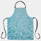 Kristallblaues Wasser Schürze (Vorderseite)
