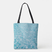 Kristallblaues Wasser Tasche (Rückseite)