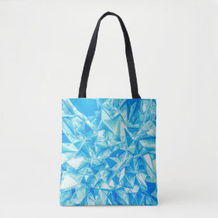 Kristalldreieck, 3D gerenderter Hintergrund. Tasche