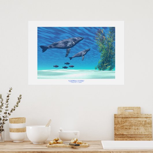 KRISTALLDRUCK POSTER (Küche)