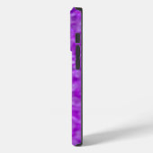 Kristalle aus lila Glitzer Case-Mate iPhone Hülle (Rückseite / Links)