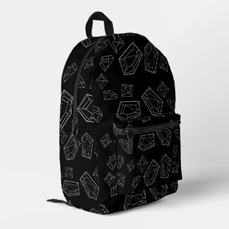 Kristalle Bedruckter Rucksack