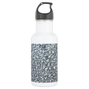 Kristalle des Frosts Edelstahlflasche