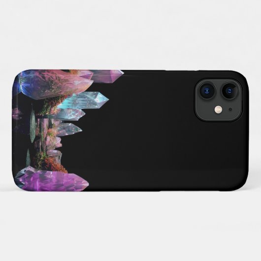 Kristalle Edelsteine Smaragdamethyst Case-Mate iPhone Hülle (Rückseite (Horizontal))