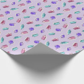 Kristalle Geschenkpapier (Ecke)