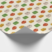 Kristalle Geschenkpapier (Ecke)