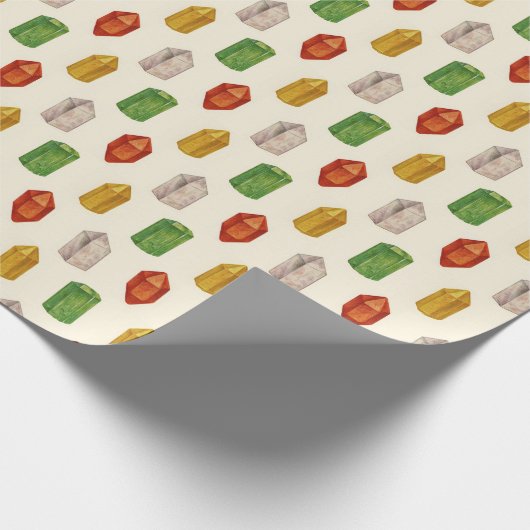 Kristalle Geschenkpapier (Ecke)