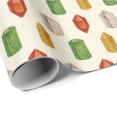 Kristalle Geschenkpapier (Rolleneckpunkt)