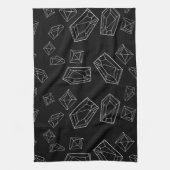 Kristalle Geschirrtuch (Vertikal)