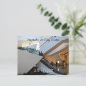 Kristalle im Stadtzentrum, Las Vegas Postkarte (Stehend Vorderseite)