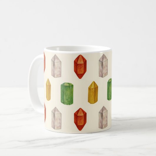 Kristalle Kaffeetasse (Vorderseite Links)