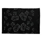 Kristalle Kissenbezug (Rückseite)