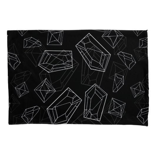 Kristalle Kissenbezug (Vorderseite)