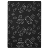 Kristalle Klemmbrett (Rückseite)