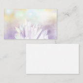 Kristalle, Kristalle, Lagerung, klebrige Visitenka Visitenkarte (Vorne/Hinten)