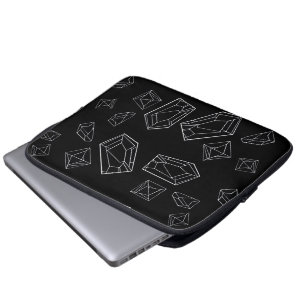 Kristalle Laptopschutzhülle