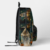 Kristalle löschen bedruckter rucksack (Links)