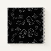 Kristalle Notizblock (Rückseite)