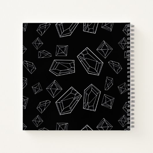 Kristalle Notizblock (Rückseite)