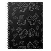 Kristalle Notizblock (Vorderseite)