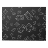 Kristalle Notizblock (Vorderseite)