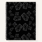 Kristalle Notizblock (Vorderseite)