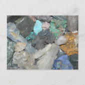 Kristalle Postkarte (Vorderseite)