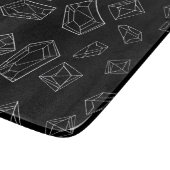 Kristalle Schneidebrett (Ecke)