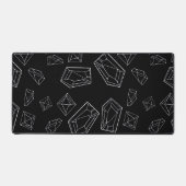 Kristalle Schreibtischunterlage (Vorderseite)