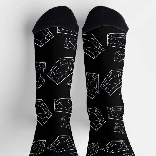 Kristalle Socken (Oben)