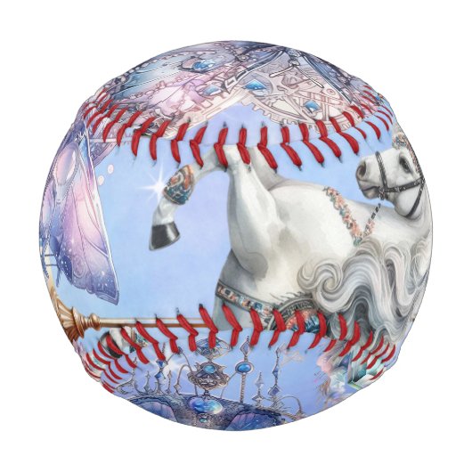 Kristalle und Karusselle Baseball (Vorderseite)