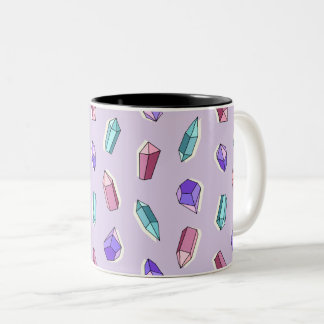Kristalle Zweifarbige Tasse