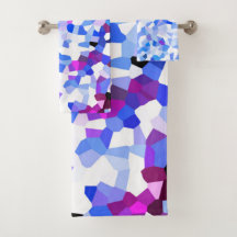 Kristallenes See-Tuch-Set durch Künstler C.L.