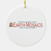 Kristallengel Keramikornament (Hinten)