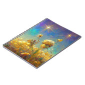 Kristallfelder und Sternenhimmel Notizblock (Linke Seite)