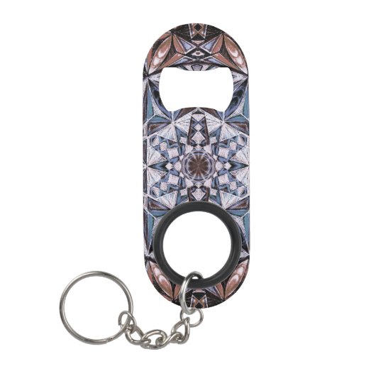 Kristallformen Mini Flaschenöffner (Vorderseite)