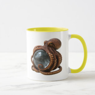 Kristallfrischer Oktopus Tasse