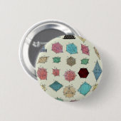 Kristallgeometrie Button (Vorne & Hinten)