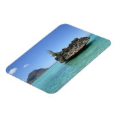 Kristallgestein aus Korallen Magnet (Linke Seite)