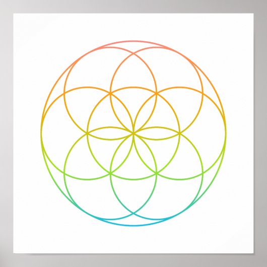 Kristallgitter - Saatgut Poster (Vorne)