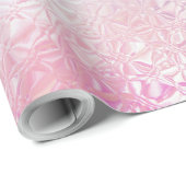 Kristallglas 2 Rose Gold und blau ombre Geschenkpapier (Rolleneckpunkt)