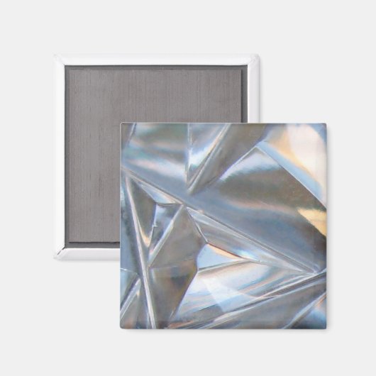 Kristallglas-Foto Magnet (Vorderseite/Rückseite)